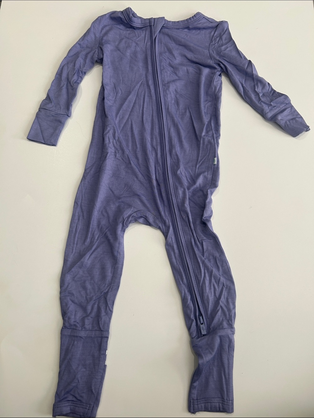 Posh Peanut Lavender Long-Sleeve convertible Footie